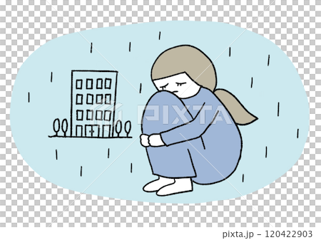 Work, hard, depression, woman 120422903