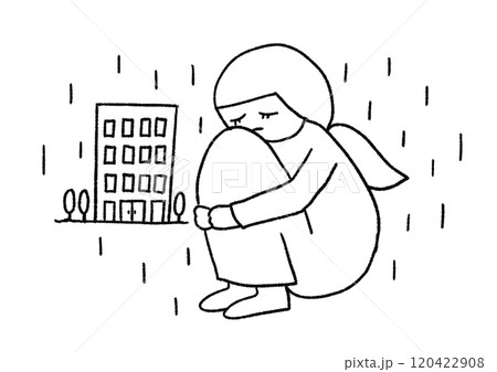 仕事　辛い　女性 120422908