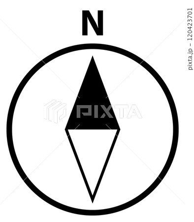 方位記号のアイコン 方位記号のアイコン 120423701