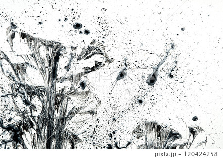 background, texture of brush strokes and splashes of paint, design elements background, texture of brush strokes and splashes of paint, design elements 120424258