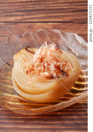 玉ねぎの焼き浸し 120425151