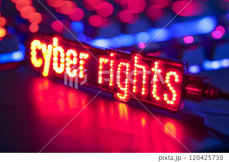 Words cyber rights for cyber law concept 120425730
