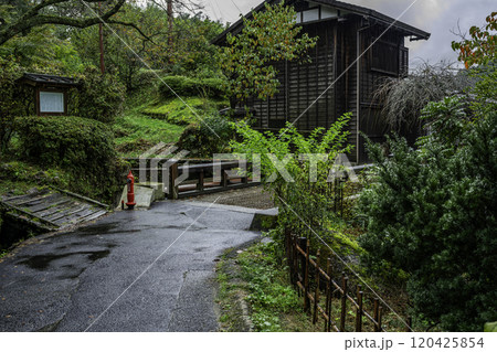 妻籠宿　口留番所跡　地蔵沢橋　長野県南木曽町 120425854