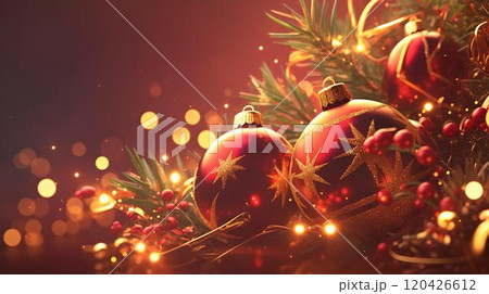 クリスマスの背景画像 120426612