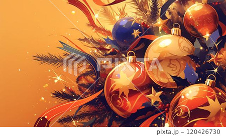 クリスマスの背景画像 120426730