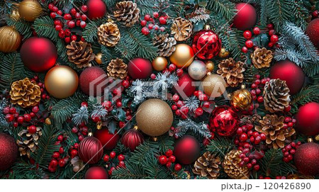 クリスマスの背景画像 120426890