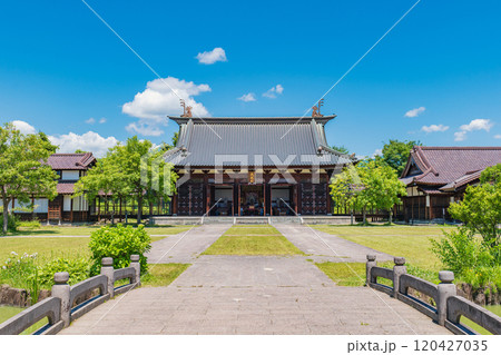 福島 会津藩校日新館 校庭と大成殿 120427035