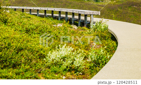 Vedahaugane rest stop in Norway 120428511