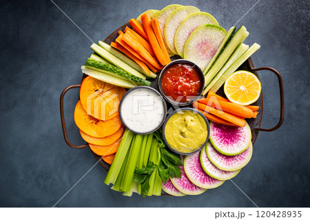 Buddha bowl of snacks 120428935