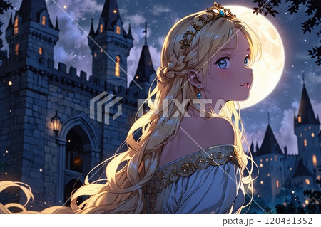 美しい金髪のプリンセス 美しい金髪のプリンセス 120431352