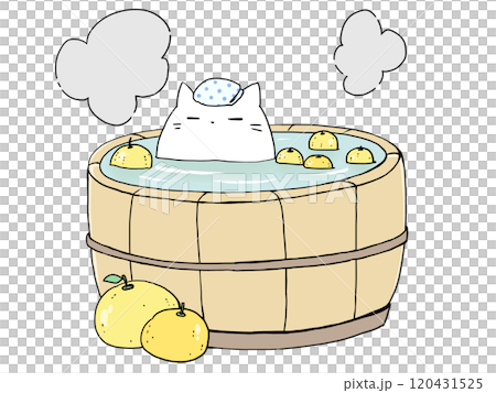 柚子湯 堪能 ねこ 柚子湯 堪能 ねこ 120431525