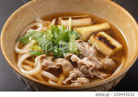 鴨ネギうどん(薄切り鴨肉) 鴨ネギうどん(薄切り鴨肉) 120433232