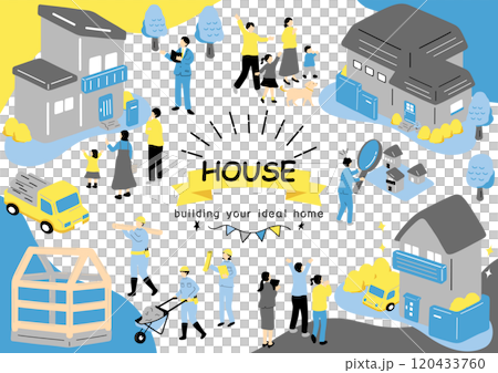 我家插畫素材集 120433760