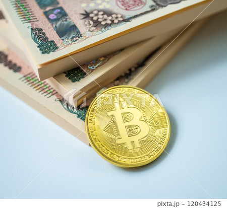 仮想通貨のイメージカット 120434125