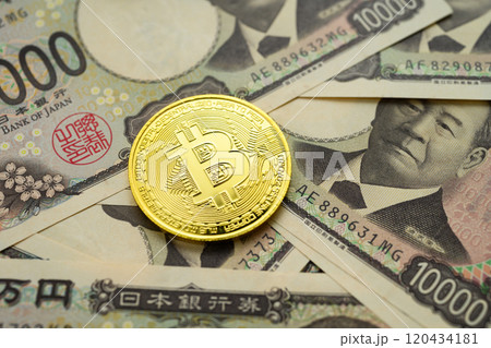 仮想通貨のイメージカット 120434181