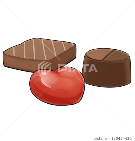 チョコレートのイラスト素材 チョコレートのイラスト素材 120434430