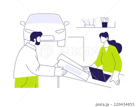 Get vehicle registration plate abstract concept vector illustration. Get vehicle registration plate abstract concept vector illustration. 120434855