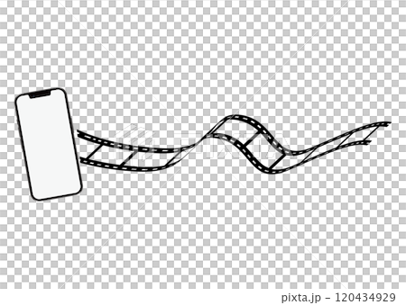 スマートフォンとフィルム 120434929