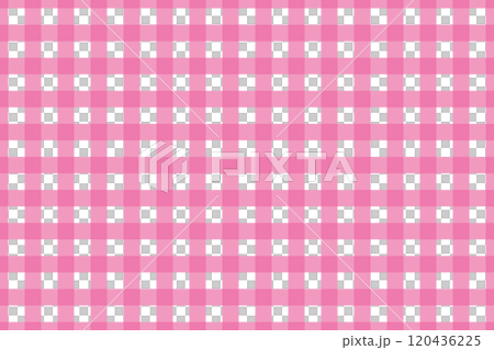 Gingham Check - Feminine Pink 1 120436225