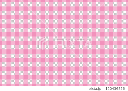Gingham Check - Feminine Pink 2 120436226