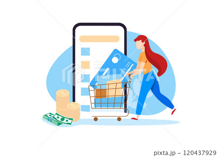 Credit card Online Payment 120437929