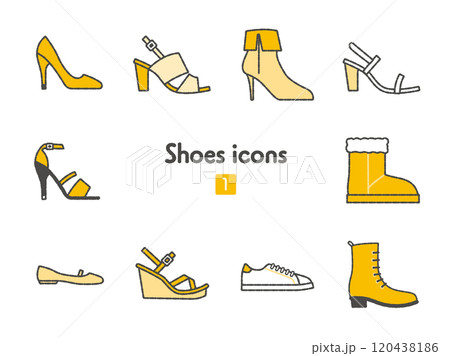 アイコン集〜シューズ1 120438186