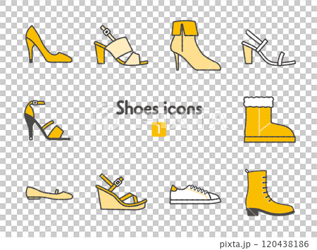 アイコン集〜シューズ1 120438186