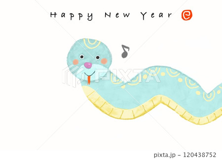 巳年年賀状 120438752