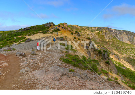 秋の安達太良山・稜線からの眺め 120439740