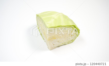 カットされた新鮮なキャベツ 120440721