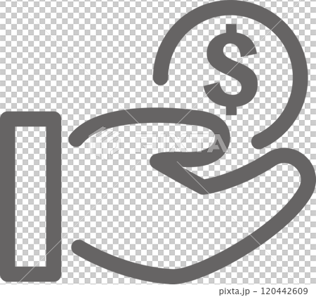 商業貨幣美元硬幣經濟貨幣圖標象形圖處理簡單說明 商業貨幣美元硬幣經濟貨幣圖標象形圖處理簡單說明 120442609