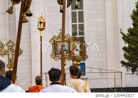 ロシア正教会の復活大祭パスハ 120442827