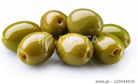 グリーンオリーブの実 120443020