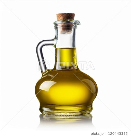 瓶に入ったオリーブオイル 120443355