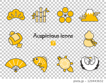 アイコン集〜縁起物 120443632