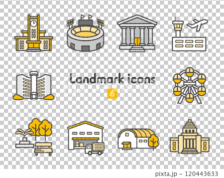 アイコン集〜地図・建物5 アイコン集〜地図・建物5 120443633