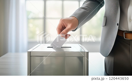 選挙投票のイメージ,Generative AI,AI画像 選挙投票のイメージ,Generative AI,AI画像 120443650