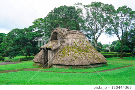 縄文時代と弥生時代の前後関係を初めて明らかにした橋牟礼川遺跡（鹿児島県指宿市） 120444369