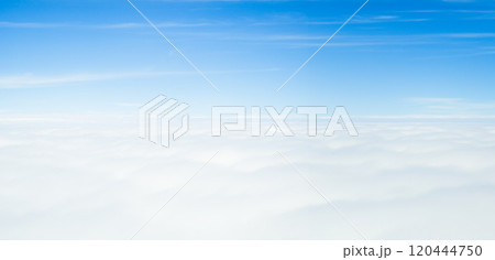 Sky Cloud Background Window Plane View Air White blue Cloudy High Clear Sunny Landscape Space Beautiful Cumulus Light sun Day Fluffy Scene Landscape Wind Bright Nature Spring Freedom Pattern Summer. Sky Cloud Background Window Plane View Air White blue Cloudy High Clear Sunny Landscape Space Beautiful Cumulus Light sun Day Fluffy Scene Landscape Wind Bright Nature Spring Freedom Pattern Summer. 120444750