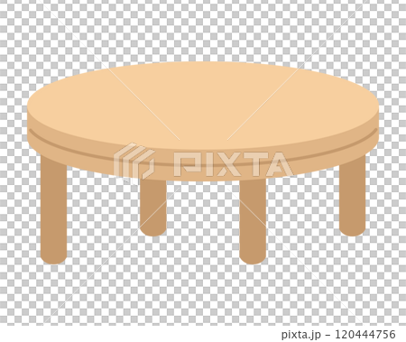 Illustration of a low table 120444756
