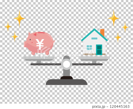 簡單的平衡圖金錢例證 簡單的平衡圖金錢例證 120445163