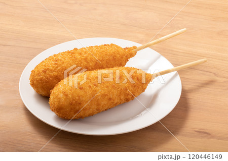 チーズ ハットグ(クリスピーチーズホットドッグ) チーズ ハットグ(クリスピーチーズホットドッグ) 120446149