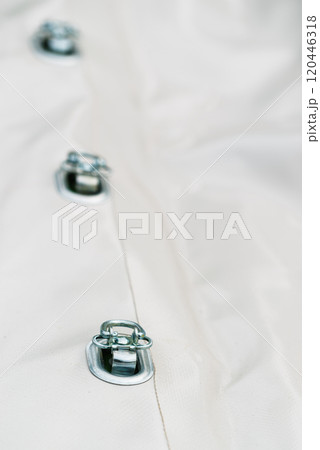 White party event tent detail White party event tent detail 120446318