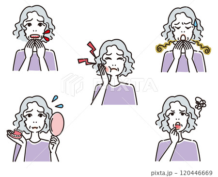 歯、口の中の悩み 120446669