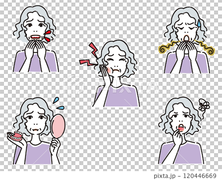 歯、口の中の悩み 120446669