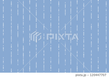 雨のラインのシームレスパターン 水玉 背景 青 水色 雨のラインのシームレスパターン 水玉 背景 青 水色 120447707