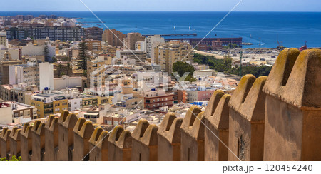 Almeria City View from Alcazaba, Spain 120454240