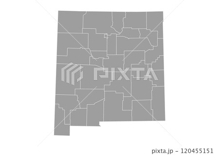 New Mexico administrative map. counties map of New Mexico, blank Map, empty map of New Mexico New Mexico administrative map. counties map of New Mexico, blank Map, empty map of New Mexico 120455151