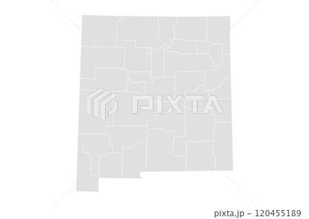 New Mexico administrative map. counties map of New Mexico, blank Map, empty map of New Mexico New Mexico administrative map. counties map of New Mexico, blank Map, empty map of New Mexico 120455189