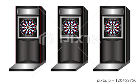 ダーツ ダーツボードイラスト ダーツ ダーツボードイラスト 120455756